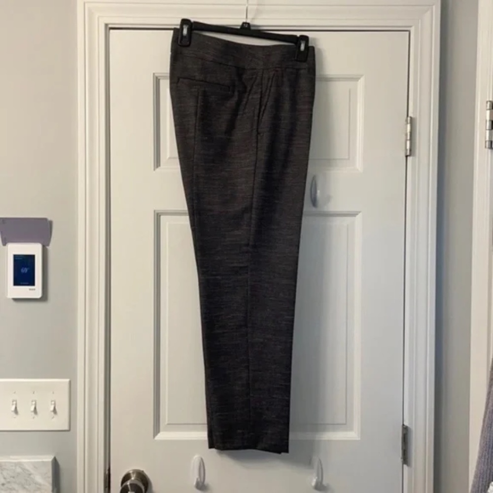 NWT LOFT Marisa Pencil Ankle Length Dark Grey Pant